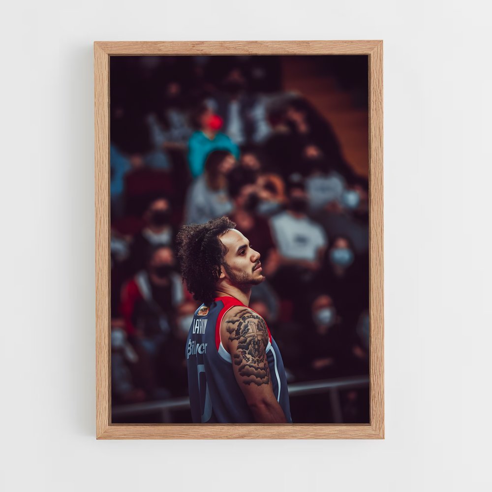 Poster Énergie Tatouée – affiche Basketball (vue 4)